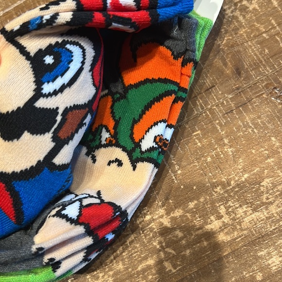 Nintendo Super Mario 3-pack of Kids low cut Socks - Picture 5 of 6